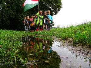 Praznovanje v dežju-rojstni dan